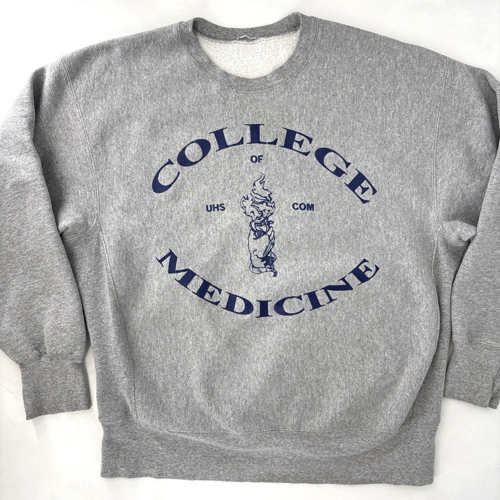 Vintage 90s Champion Reverse Weave? UHS College of Medicine Crewneck XL-2XL
